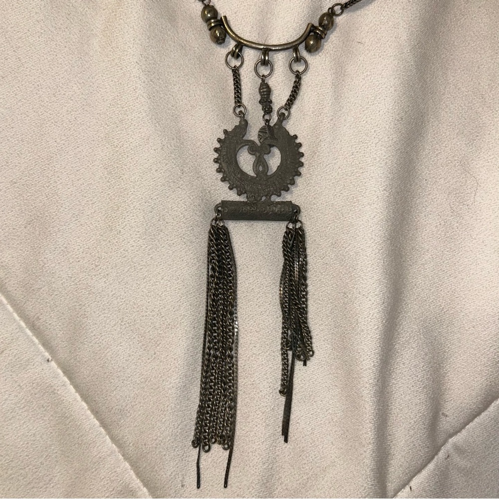 Boho Statement Necklace - image 4